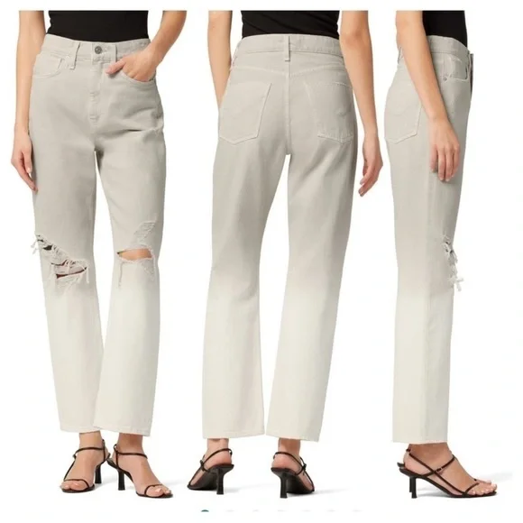 HUDSON jeans Jade High-Rise Straight Loose Fit Jean size 24